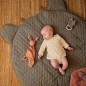 Preview: Jollein Baby Spielmatte / Krabbelmatte für Kinder in nougat